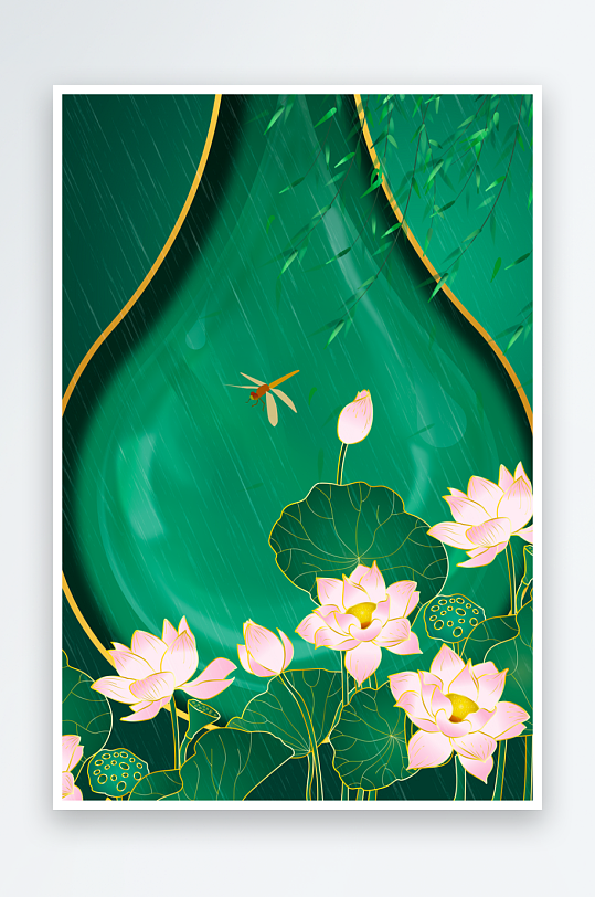中国风二十四节气背景
