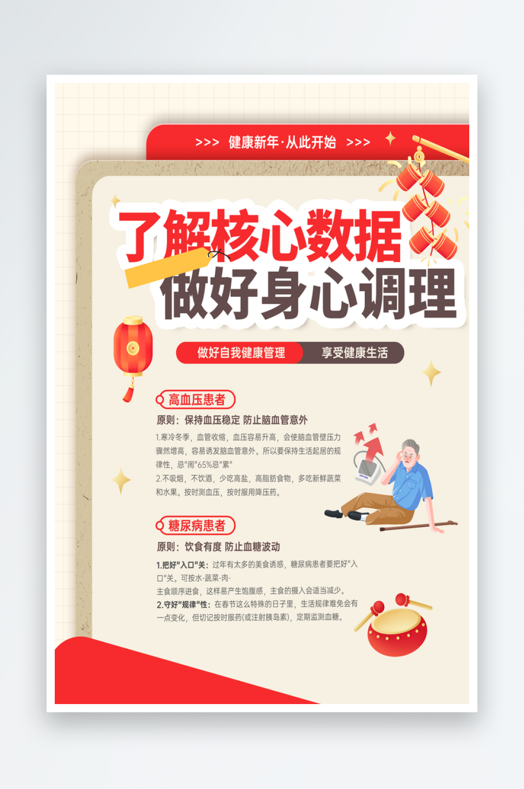 新年健康锦囊宣传营销全案素材