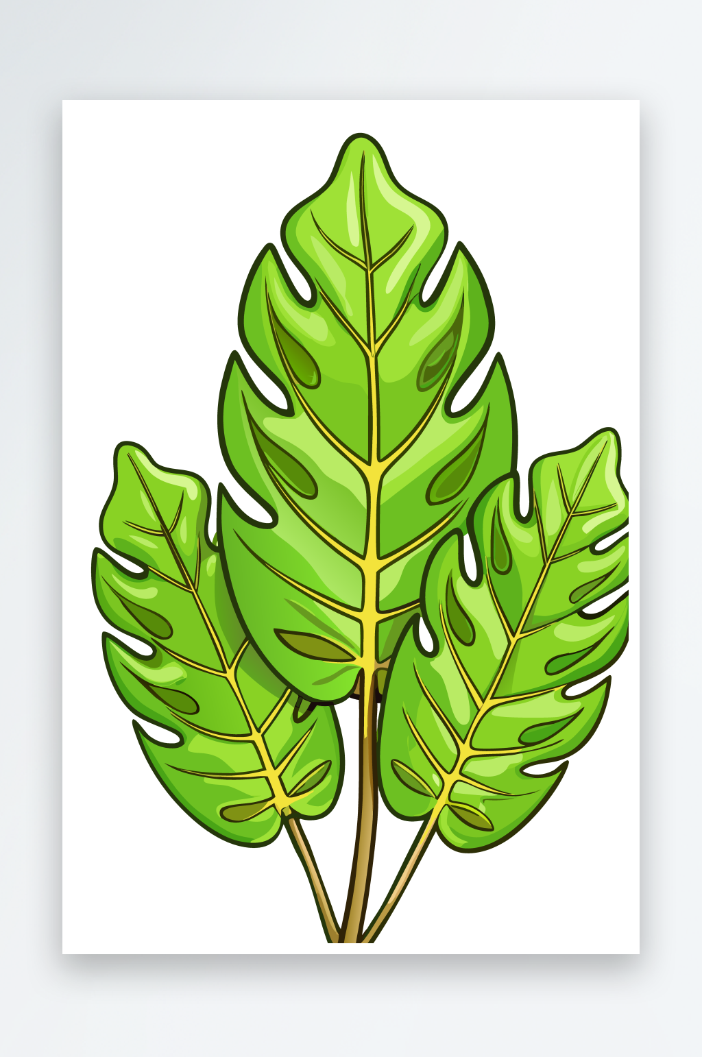 植物花草矢量插画图形元素素材